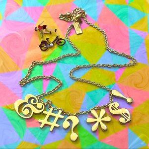 KATE SPADE PARDON MY FRENCH IDIOM NECKLACE